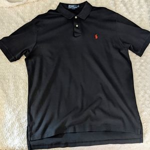 Black Polo Shirt by Ralph Lauren